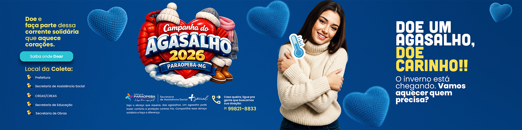 banner campanha do agasalho 2026